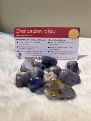 Trommelstein "Chalcedon"