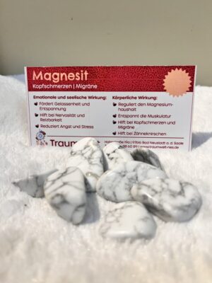 Trommelstein "Magnesit"