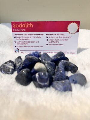 Trommelstein "Sodalith"