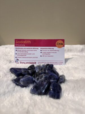 Trommelstein „Sodalith“