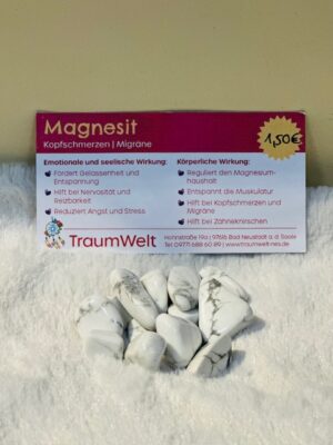 Trommelstein "Magnesit"