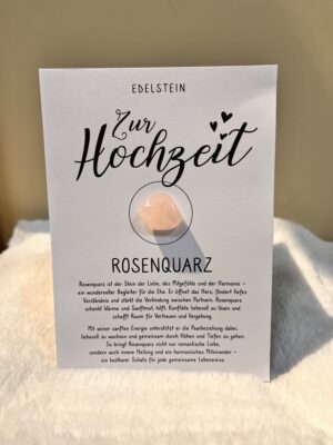 Geschenkkarte „Zur Hochzeit“