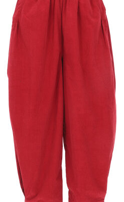 Schmal zulaufende Cordhose