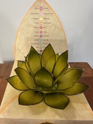 Lotus Licht – Teelichthalter