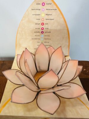 Lotus Licht – Teelichthalter