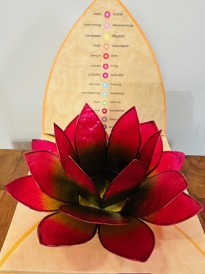 Lotus Licht – Teelichthalter