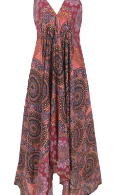 Boho Sommerkleid, Magic Dress, Maxikleid, Neckholder Strandkleid