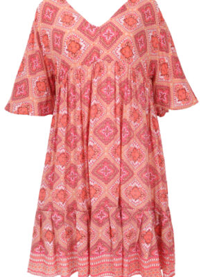 Boho Kurzarm-Sommerkleid, Maxikleid, Strandkleid, plus size Sommerkleid
