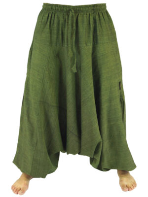 Haremshose, Pluderhose, Pumphose, Aladinhose aus Baumwolle